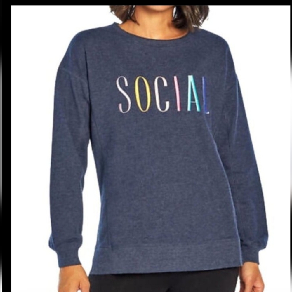 Wildfox SOCIAL sweater NWT
